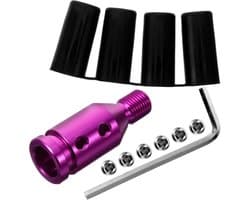 1set Shift Knob Adaptors Duurzame Vergrendeling Voor Versnellingspook Eenvoudig Te Installeren Accessoire Voor Auto Modificatie