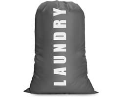 SnelShoppen - Extra Large Waszak 61x91cm - Vouwbare Opbergzak voor Vuile Kleding - Trekkoord Sluiting - Duurzaam Oxford Stof - Geschikt voor Reis/Badk