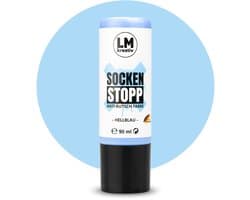 LM-Kreativ Sock Stop - antislip textielverf - 90 ml - lichtblauw - waterbasis en latexvrij