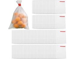 Fruitzakken - Beschermzakken - Gewassen Beschermen - Met Trekkoord - 100 stuks - Wit