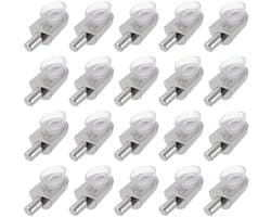 Plank Ondersteuning Pinnen 20 Stuks voor 9 mm Dikte