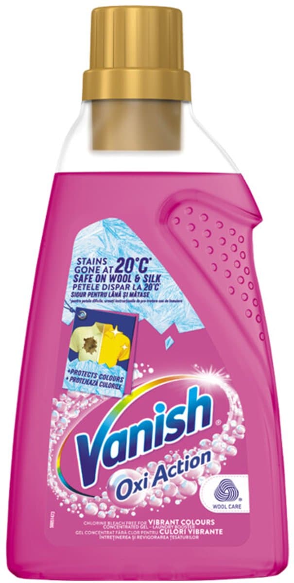 Vanish Oxi Action Vlekkenverwijderaar Gel Pink - 1,5 liter — afbeelding 1