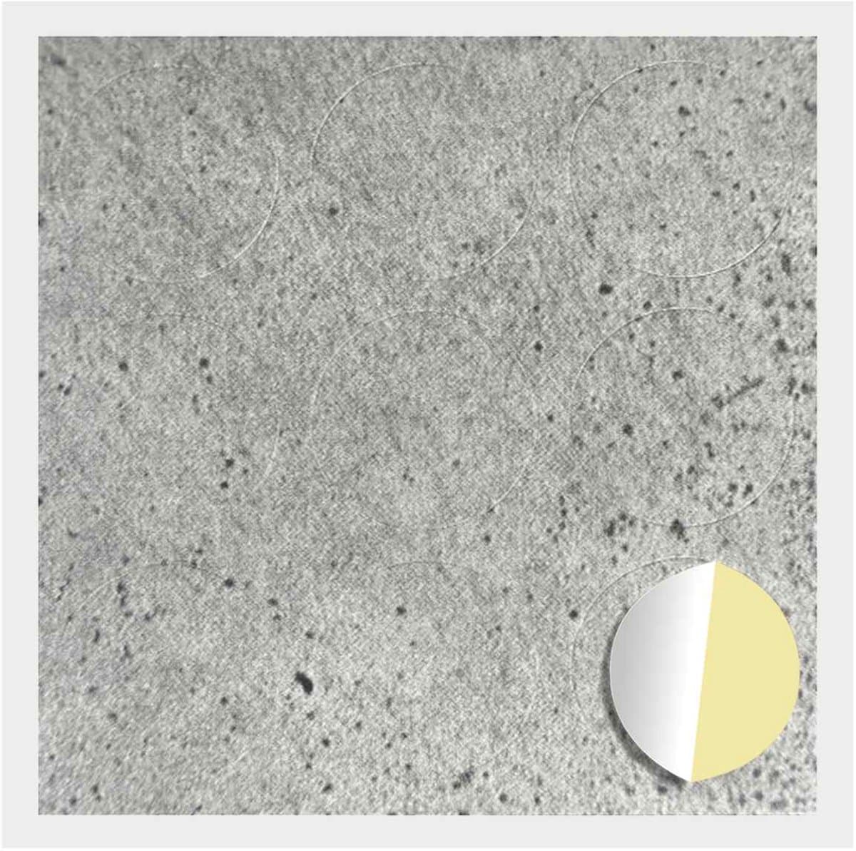 vidaXL - Zelfklevende - schroefcover - 12 - st - Beton - Grijs - Ø - 20 - x - 0,5 - mm — afbeelding 1