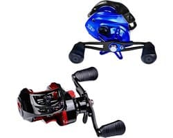 Vismolen Waterdruppel - Reel Vissen - Zeevissen - Gestroomlijnd Ontwerp - 228G - Rood — afbeelding 1