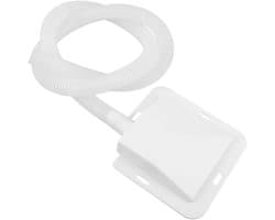 Universele druppelbak - Condensaatcollector airco - Voorkomt waterschade - Complete set met slang - 1 meter slang - Wit