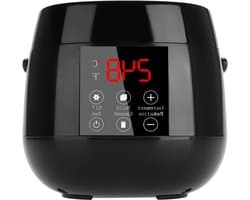 Professionele elektrische wasmachine voor therapie met LED-scherm, 4 x 100g waszakken en 20 wasdoeken voor ontharing en huidverzorging