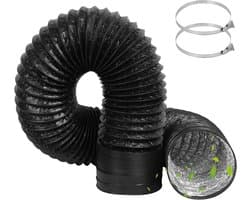 Flexibele Afvoerslang 150 mm Diameter Lengte 3 Meter voor Ventilatie en Afzuiging
