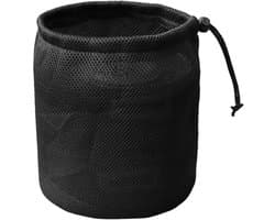 Wasknijper Tas - Pinhouder Nettas - Buiten Organiseren - Ademend Mesh Materiaal - 14x16cm tot 29x35cm - Zwart