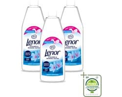 3 x Lenor - Strijkwater - Spring Awakening - Textielverfrisser - 1000 ml - Grootverpakking - Vaatwasstrips - Strijkwater - Textielverfrisser - Wasgoed Fris - Bloemige Geur - Kleding Verzorgen
