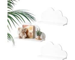 Wolk plank 3 stuks schattige opbergorganizer