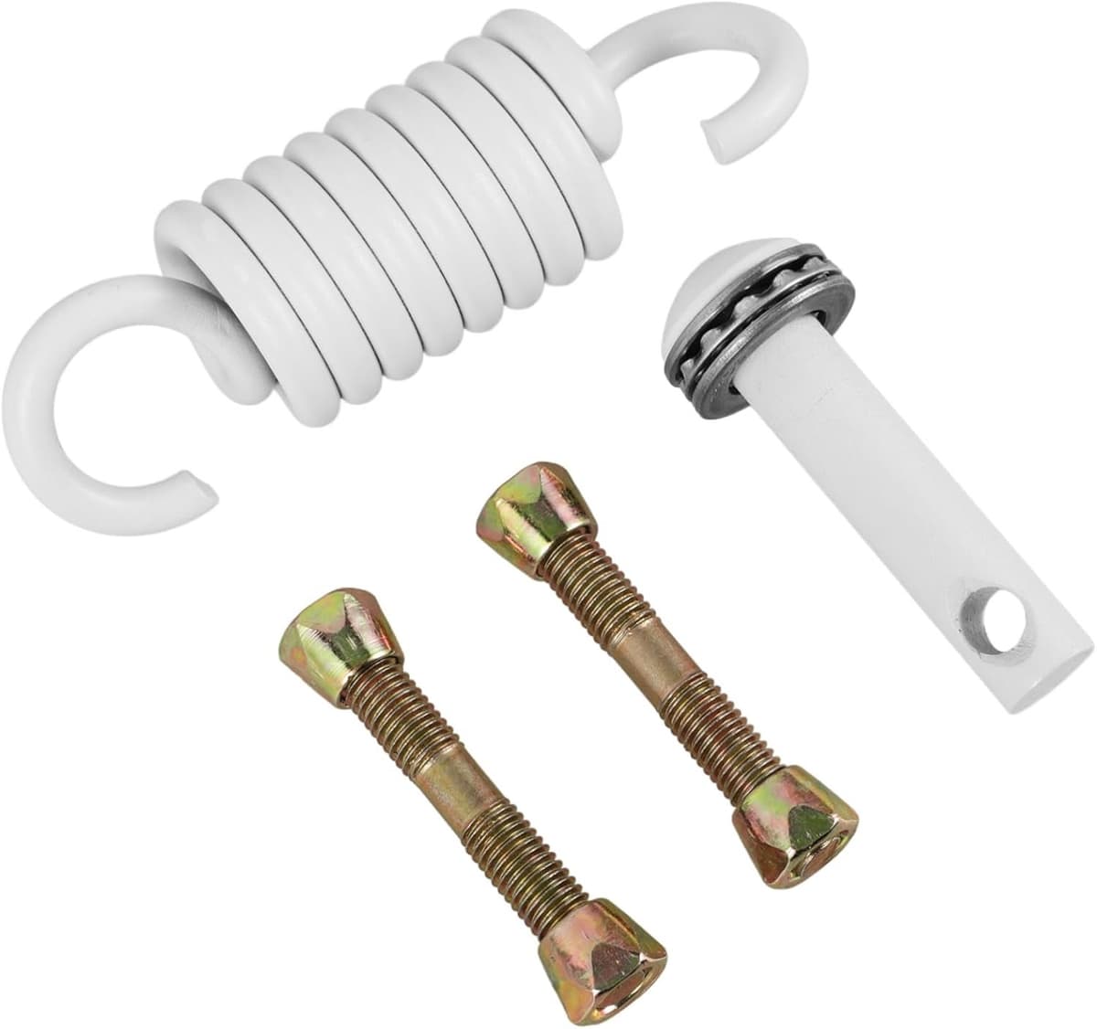 1set Metalen Schommelveren Met Bevestigingsringen Zware Duurzame Spring Kit Voor Hangstoelen Hammocks Voor Buiten Terrasgebruik — afbeelding 1