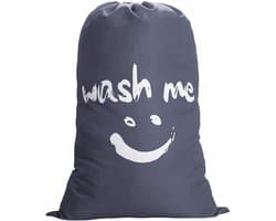 Vouwbare Waszak voor Vuilnis - 120L Reiswasmand Grijs
