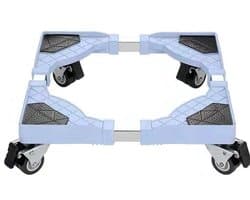 Klarven® Wasmachine Onderstel - Wasmachine Kast - Verrijdbaar Wasmachineonderstel - Vergrendelbare Wielen - Universeel Voor Wasmachine, Droger, Koelkast En Fornuis - B43xd20xh13cm