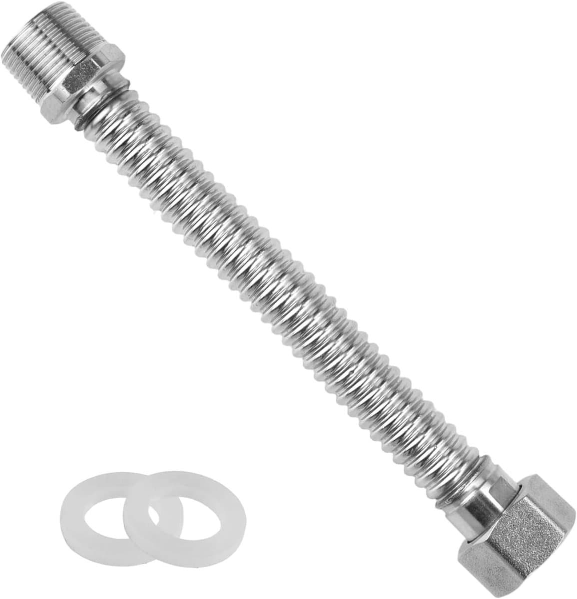 Flexibele RVS Golfbuis 3/4 Inch, Uittrekbare Slang voor Water en Lucht, Duurzaam en Bestendig — afbeelding 1