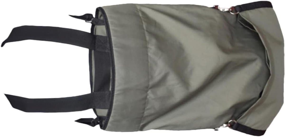 Oogstschort Waterdicht - Plukzak Tuingereedschap - Fruit Plukken - Verstelbare Schouderband - 86x49cm - Lichtgrijs — afbeelding 1