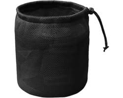 Wasknijperzak - Klemmen Organizer - Outdoor Kamperen - Ademend Mesh Materiaal - 19x25cm - Zwart