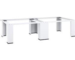 Wasmachine Droger Verhoger - Apparaat Onderstel - Ergonomisch Gebruik - Stabiel Stalen Frame - 127 x 545 x 325 cm