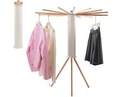 HOB Inklapbaar SMART Design Droogrek - Wasrek - Droogmolen - Inklapbaar - Multifunctioneel - Premium Design - Draagbaar - Binnen en Buiten - Droogmolen — afbeelding 1