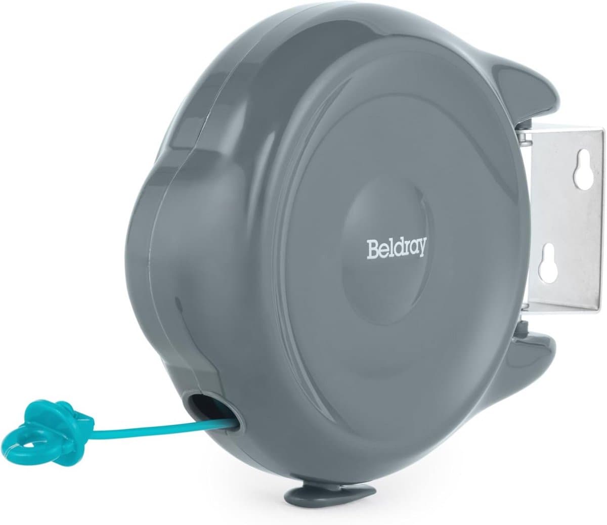 Retractable Clothesline 15m met Anti-Slack Hook en Swivel Wandbeugel – Ruimtebesparend en Veilig — afbeelding 1