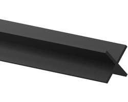 4x Grondhulsset Grondanker Paalhouder 83x60x700 mm – Verzinkt Staal – Zonder Beton – Voor Schutting, Pergola, Carport & Tuinhuis – Zwart — afbeelding 1