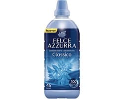 Felce Azzurra Wasverzachter Classico 900ml – Geconcentreerd – 45 Wasbeurten – Langdurige Frisse Geur – Italiaanse Wasverzachter voor Zacht Wasgoed
