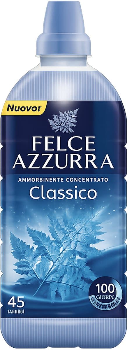 Felce Azzurra Wasverzachter Classico 900ml – Geconcentreerd – 45 Wasbeurten – Langdurige Frisse Geur – Italiaanse Wasverzachter voor Zacht Wasgoed — afbeelding 1