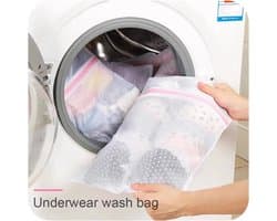 Wasnetjes - Waszak - Wasnetje - Kleine Waszak - 30/40CM - 2 stuks - Met rits - Lingerienetje - Lingeriezakje - Wasmachine netje - Veilig wassen - CHPN — afbeelding 1