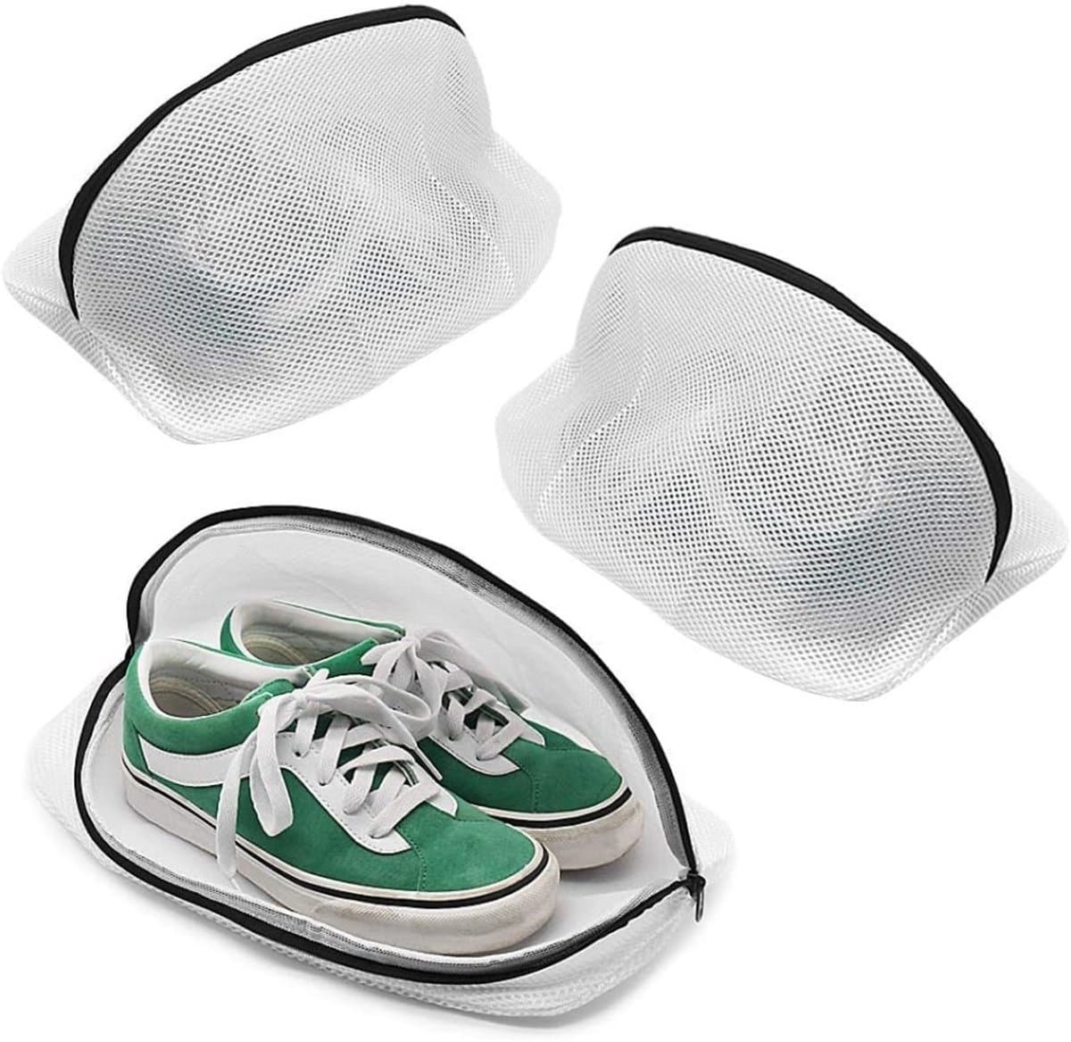 Daity 3-pack - net waszak - wasmachine schoenenzak voor schoenen - sneakers - sportschoenen - tennisschoenen - slippers — afbeelding 1