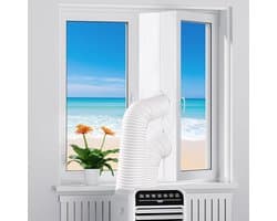 Vensterafdichting voor mobiele airconditioners - 400 cm - veelzijdig gebruik