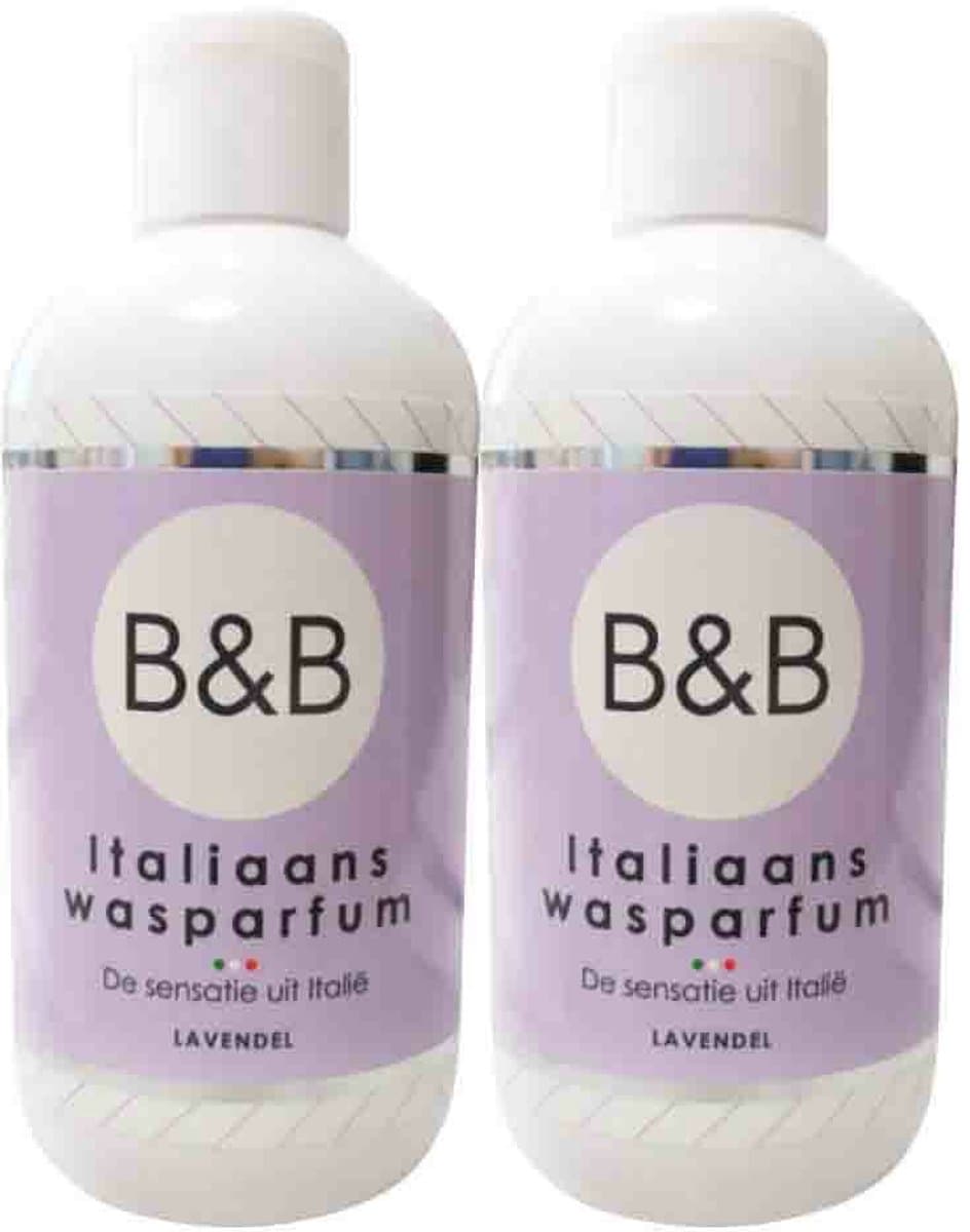 B&B Italiaanse Wasparfum Lavendel - 2 x 250 ml - Voordeelverpakking — afbeelding 1