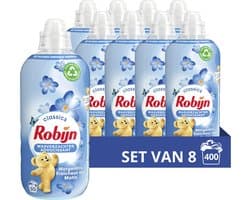 Robijn Classics Morgenfris Wasverzachter - 8 x 50 wasbeurten - Voordeelverpakking — afbeelding 1