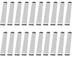 Naaiclips Roestvrijstaal - Stofklemmen Quiltspelden - Stoffen Vastzetten - Met Meetmarkeringen - 20 Stuks 7.5cm - Meerkleurig