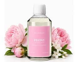 Steamstory Luxe Wasparfum Peony - Romige vanille, tonkaboon, zachte houttonen & een vleugje muskus - 250 ml — afbeelding 1