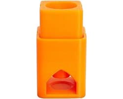 Haar Stapelaar Vliegbinden - Bindmateriaal Vliegvissen - Vliegvissen Lokaas Maken - Efficiënte Organisatie - 8 x 36 mm - Oranje