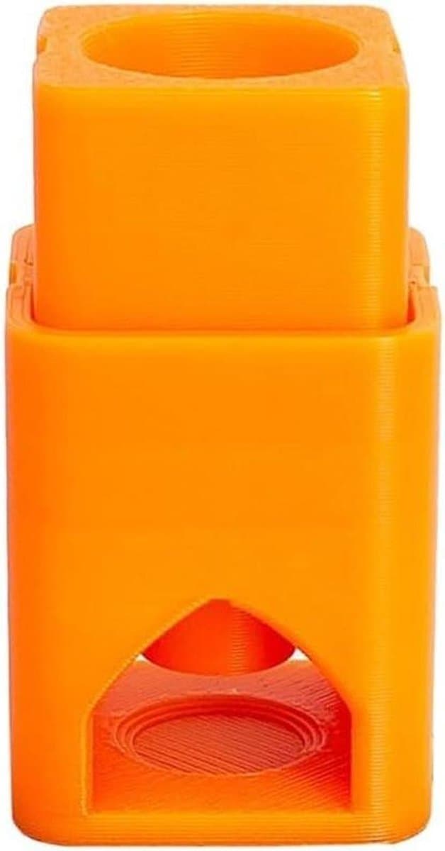 Haar Stapelaar Vliegbinden - Bindmateriaal Vliegvissen - Vliegvissen Lokaas Maken - Efficiënte Organisatie - 8 x 36 mm - Oranje — afbeelding 1
