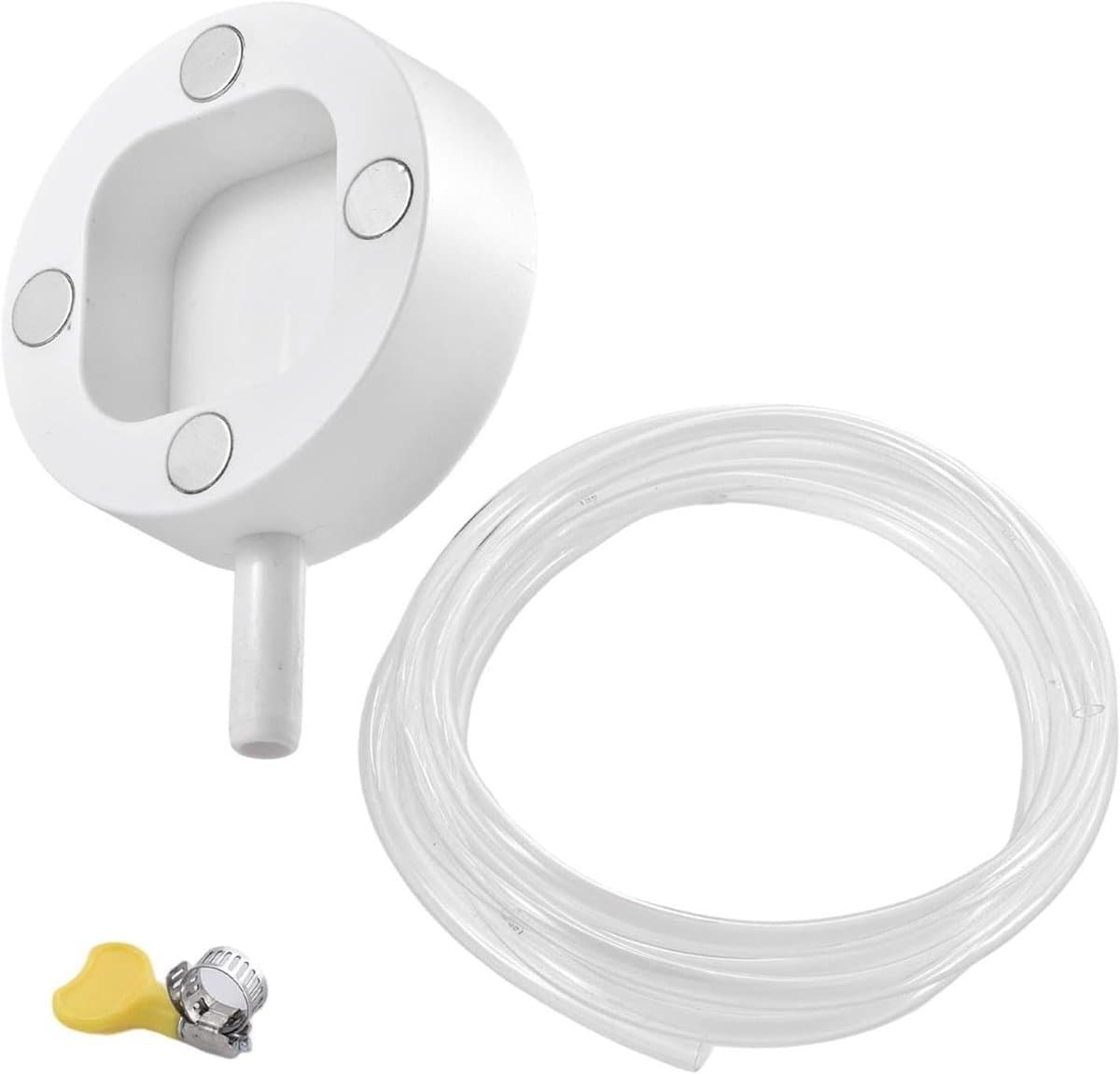Afvoerslang Airco - Reservebuis Condens - Efficiënte Waterafvoer - Magnetisch Bevestigingssysteem - 36 meter lengte - Transparant — afbeelding 1