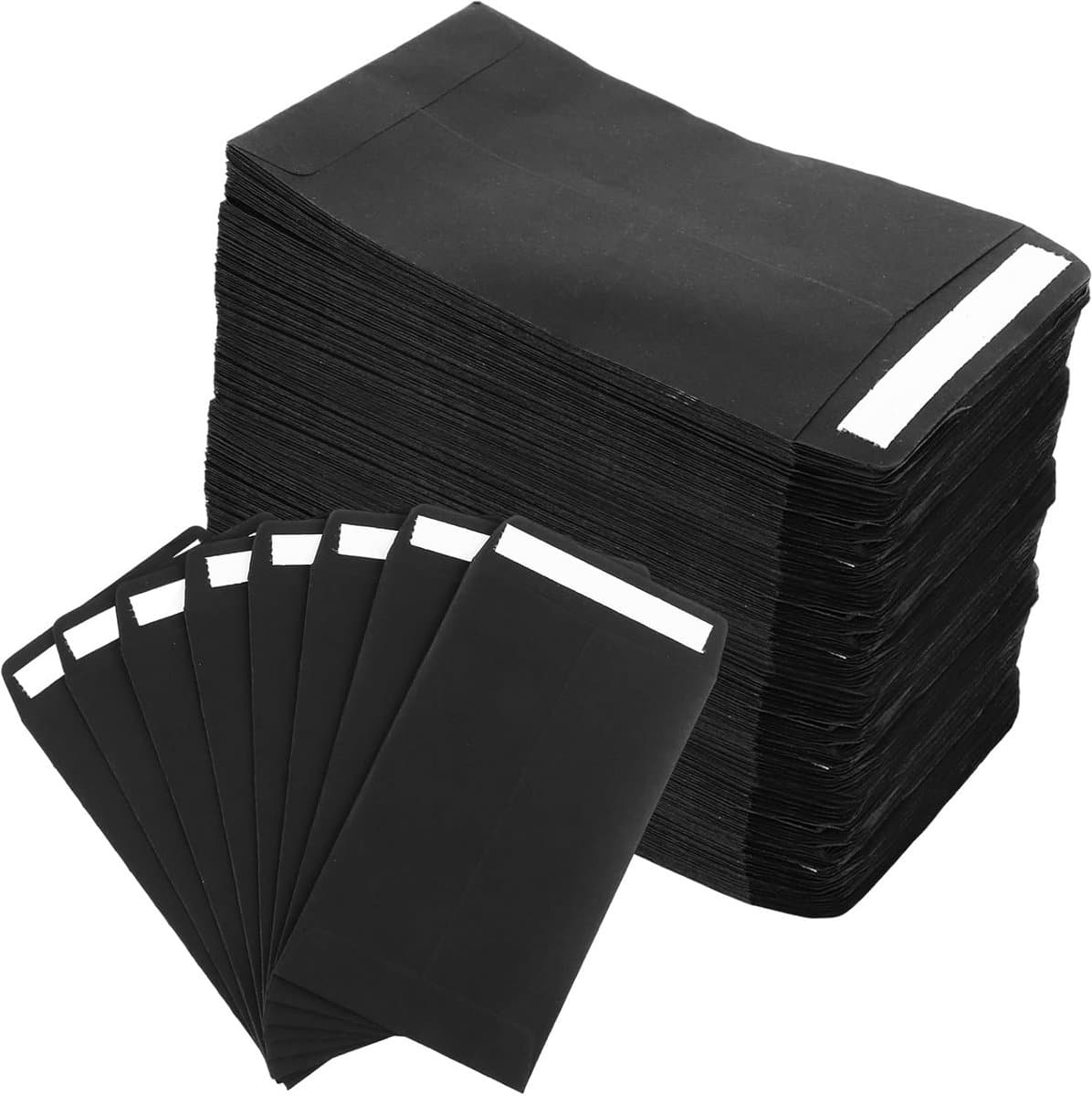 Zadenzakjes zwart 10 x 6 cm 300 stuks — afbeelding 1