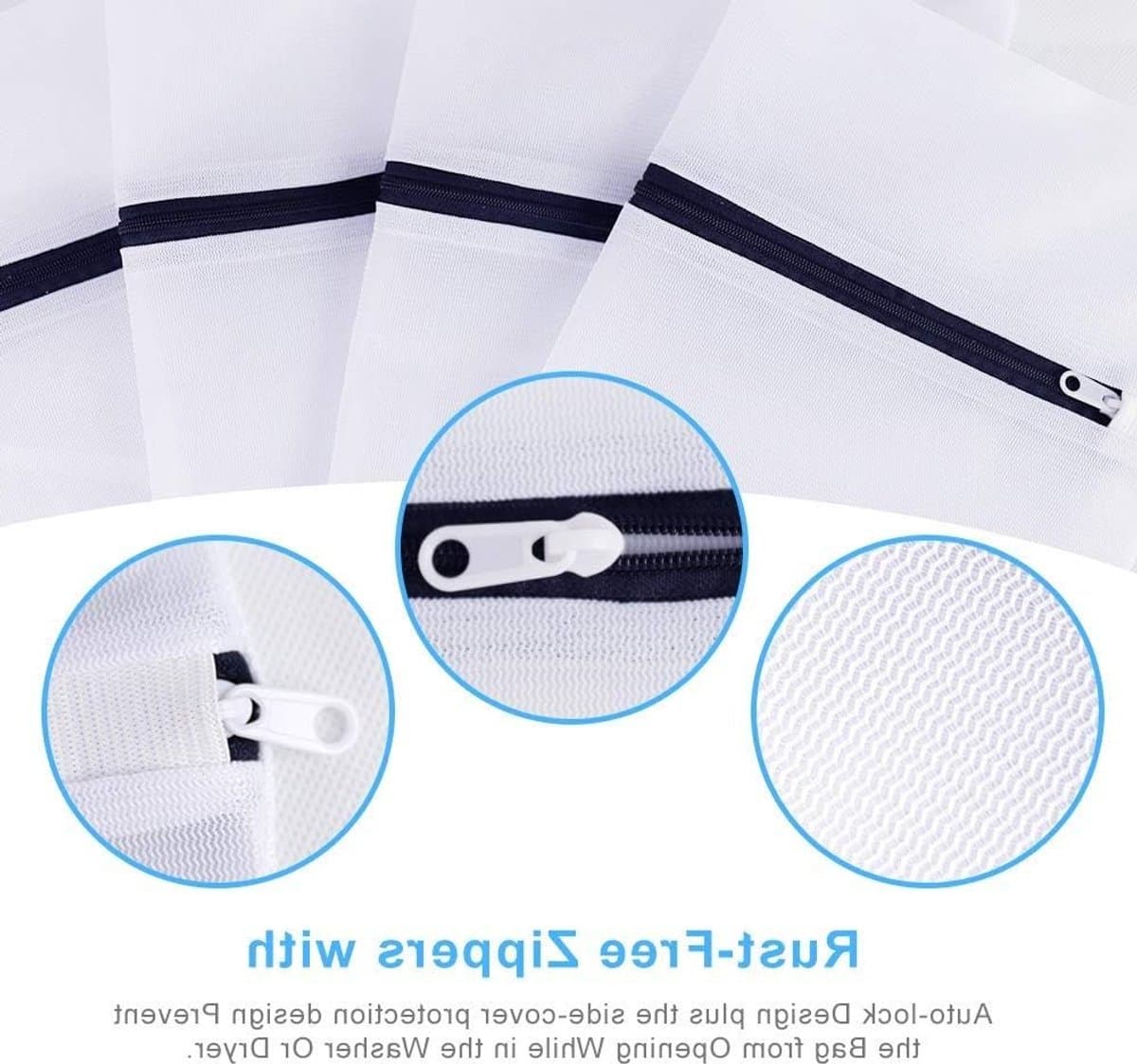Waszakken Set van 2, 40 x 50 cm - Ideaal voor Wasmachine, Bescherming voor Kleding, Lingerie en Schoenen — afbeelding 1