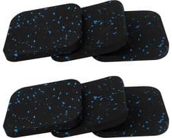 Anti Trillingsmat Wasmachine - en Wasdroger - Geluidsdempende Antislip Mat - Rubber Mat Trillingsdempers - Trillingsdempers wasmachine – Extra dik - Voetjes wasmachine & droger - Wasmachine demper – Anti trillings - vibratie - dempers pads – Antislip