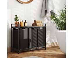 Wasmand – 3 Compartimenten – Wasverzamelaar – Met Plank – Duurzaam