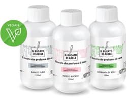 Il Bucato di Adele Wasparfum Puur Wit 150ml + Frisse Was 150ml + Zonnige Dag 150ml