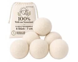 Natuurlijke Wasdrogerballen van Wol XL