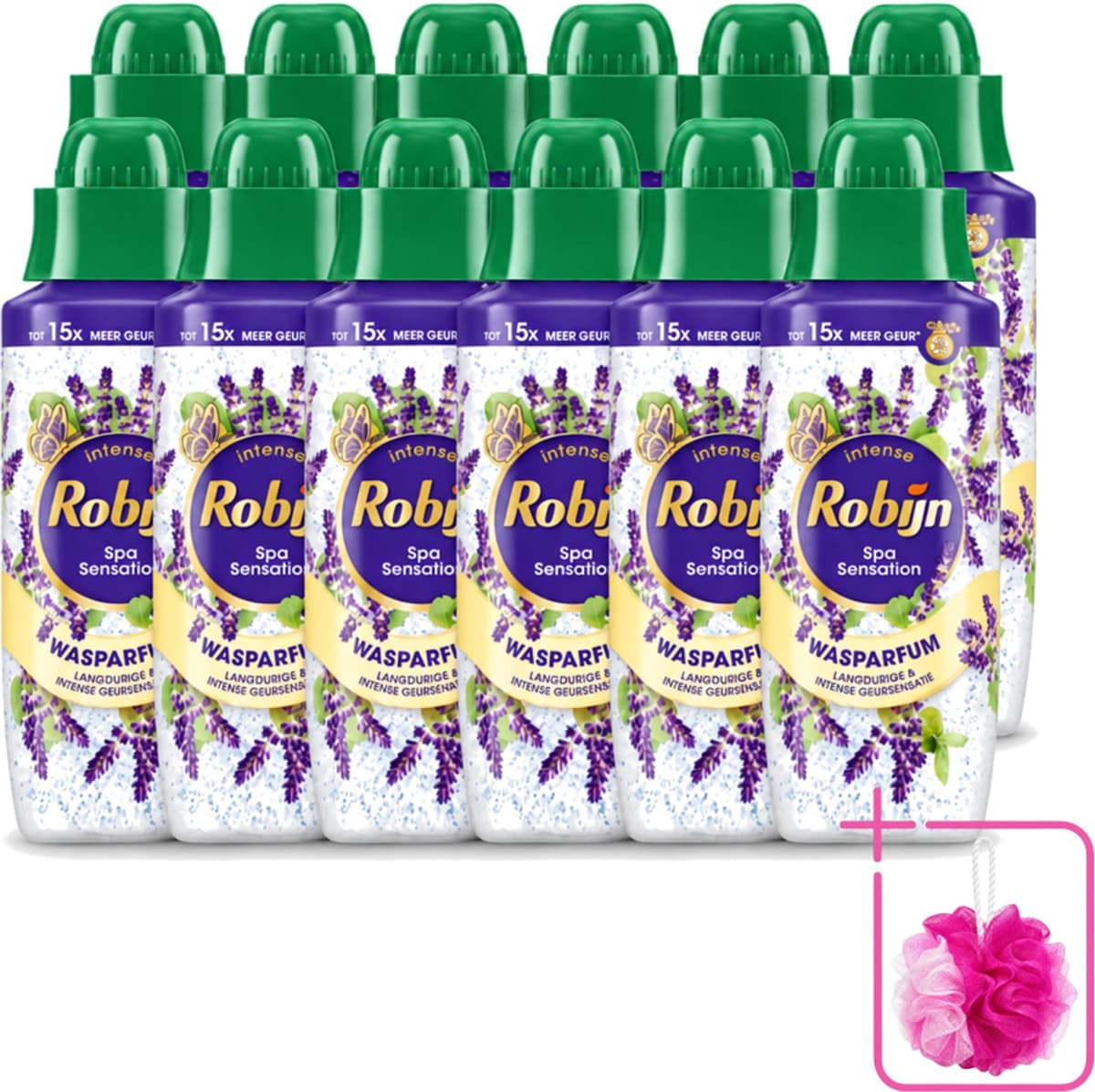 12 x Robijn – Wasparfum – Intense Spa Sensation – 342 ml - Bulkverpakking - Wasparfum - Geur — afbeelding 1