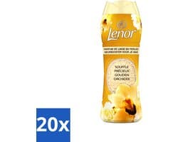 20 x Lenor - Geurbooster - Gouden Orchidee - 22 Wasbeurten - Voordeelverpakking - 20 stuks