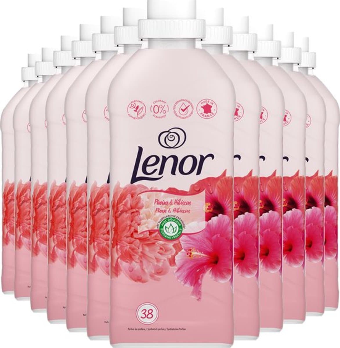 Lenor Pioenroos en Hibiscus - Wasverzachter — afbeelding 1