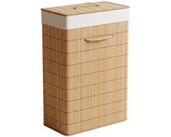 Bamboe wasmand, 40 x 19 x 57 cm