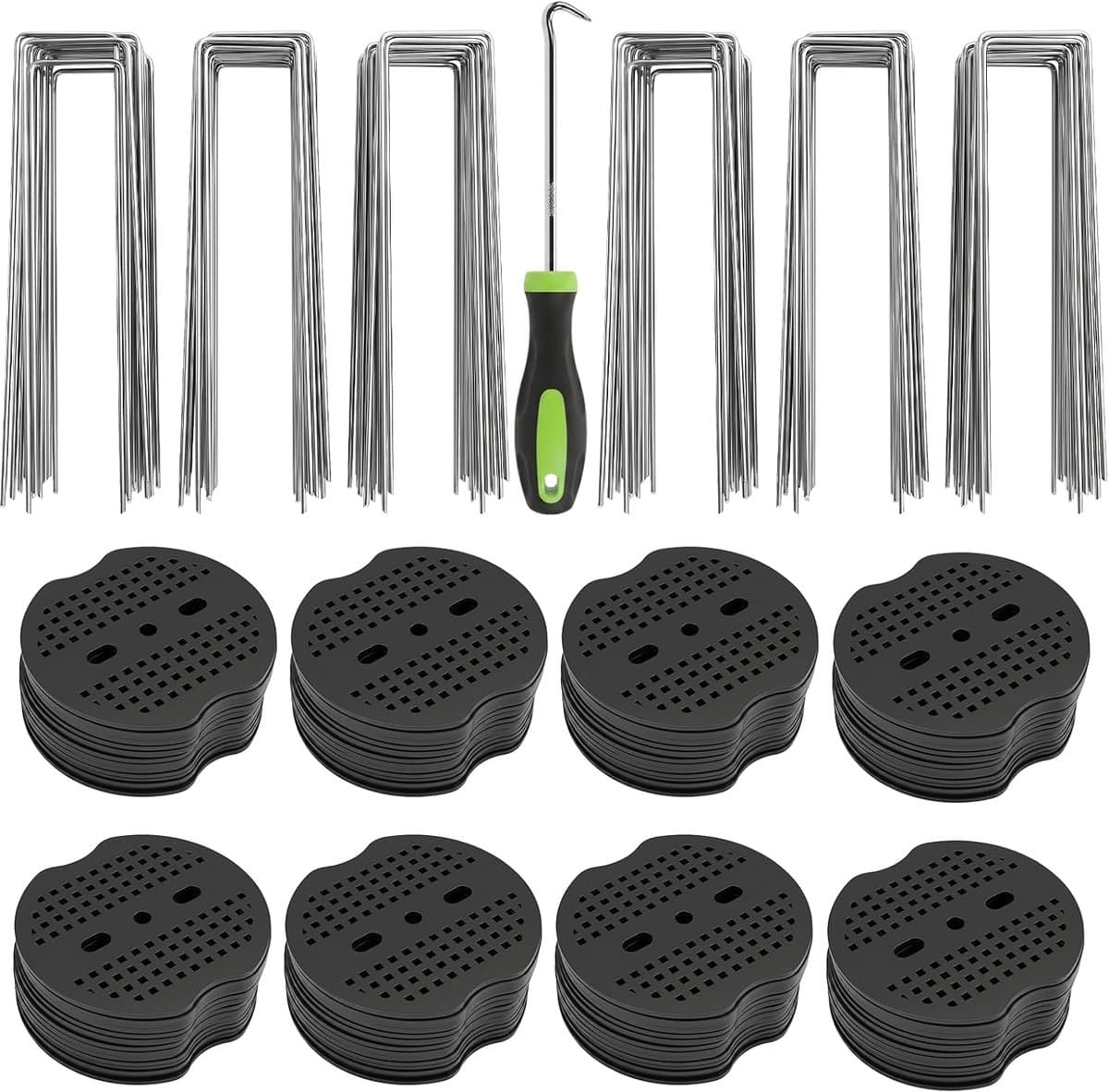 221 stuks grondankers grondankers, 40 x 50 mm x Ø 2,2 mm grondankers - ShopVlot — afbeelding 1