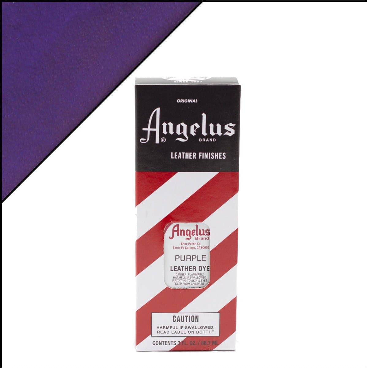 Angelus Leather Dye - Indringverf - voor leer - 90 ml - Paars — afbeelding 1