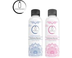 Wasparfum Hintenso Blue 500ml + Wasparfum Hintenso Pink 500ml - Proefpakket - 140 Wasbeurten - Inclusief 1 gratis tester - Frisse was - Heerlijke geur - Textielverfrisser - Wasverzachter - Bloemengeur - Wasparfum - Wasmachine