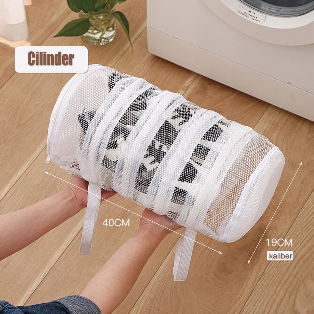 Colorful Sun® Waszak - Wasnet voor Schoenen - 1 st - 40 x 19 cm kaliber - Schoen Wassen - Speciale Zorg Waszak Huishouden - Netje Anti-Vervorming - Multifunctionele waszakje voor lingerie wasnet - sneaker cleaner waszakken voor wasgoed waszakken — afbeelding 1